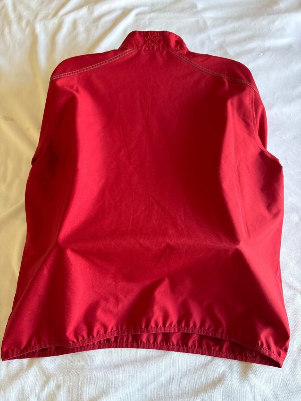 Kansas City Chiefs Cutter & Buck Red Half-Zip Pullover Jacket Mens Polyester Emb - Picture 10 of 12